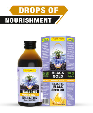 LooLoo Black Gold Kalonji Oil 100ml