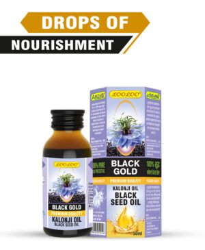 LooLoo Black Gold Kalonji Oil 50ml