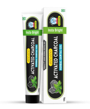 LooLoo Herbal Dental  Gel Activated Charcoal 100g
