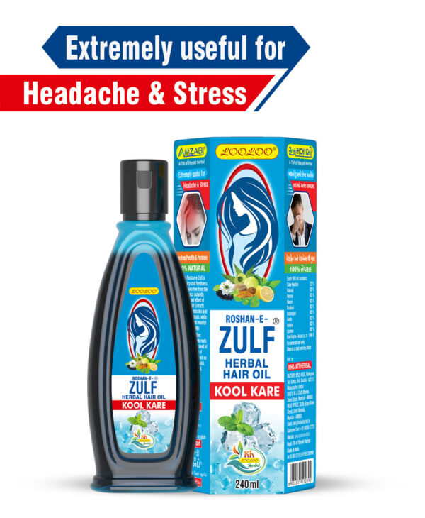 LooLoo Roshan-e-Zulf Herbal Hair Oil 240ml