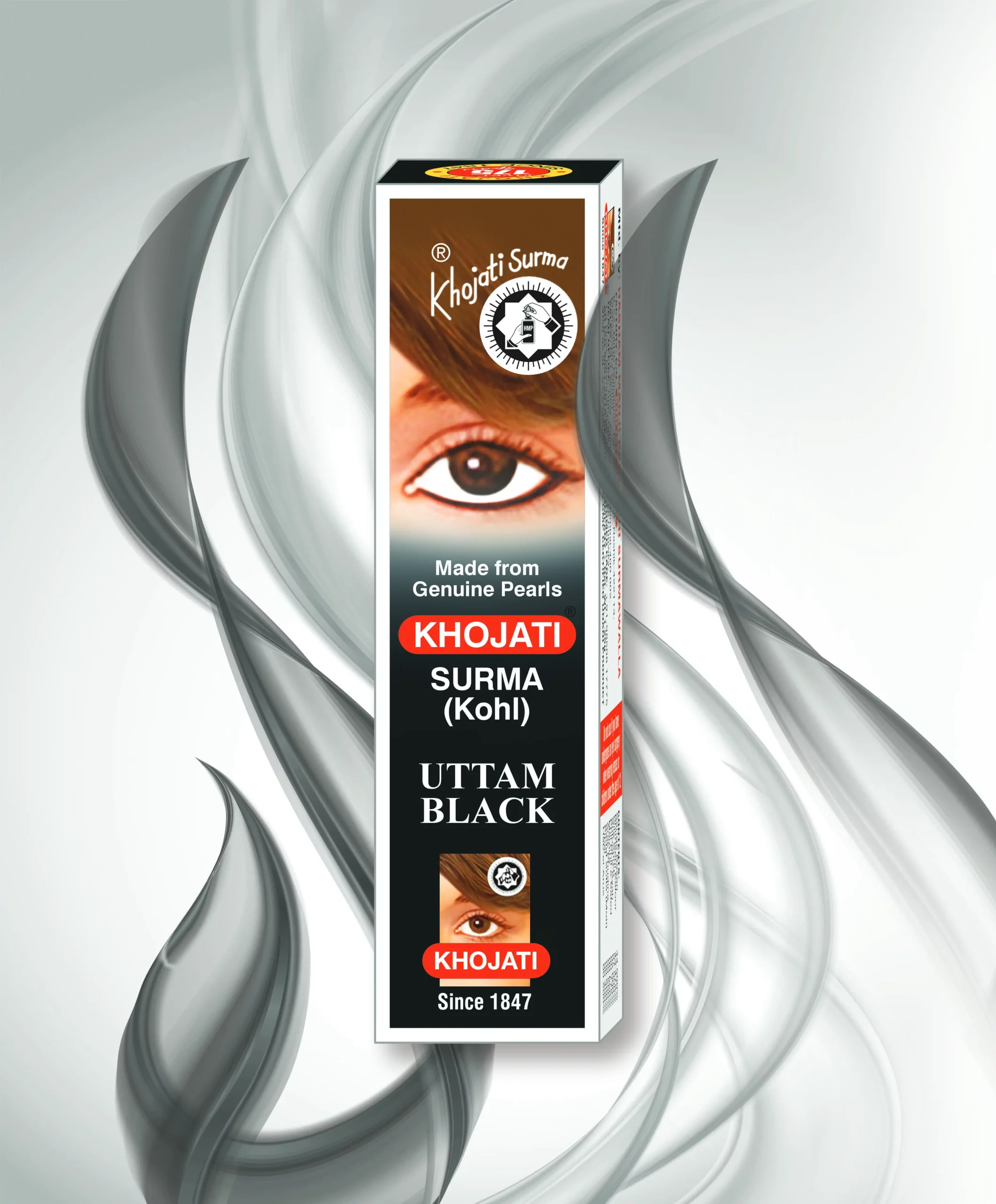 KHOJATI SURMA UTTAM BLACK 1.25gms