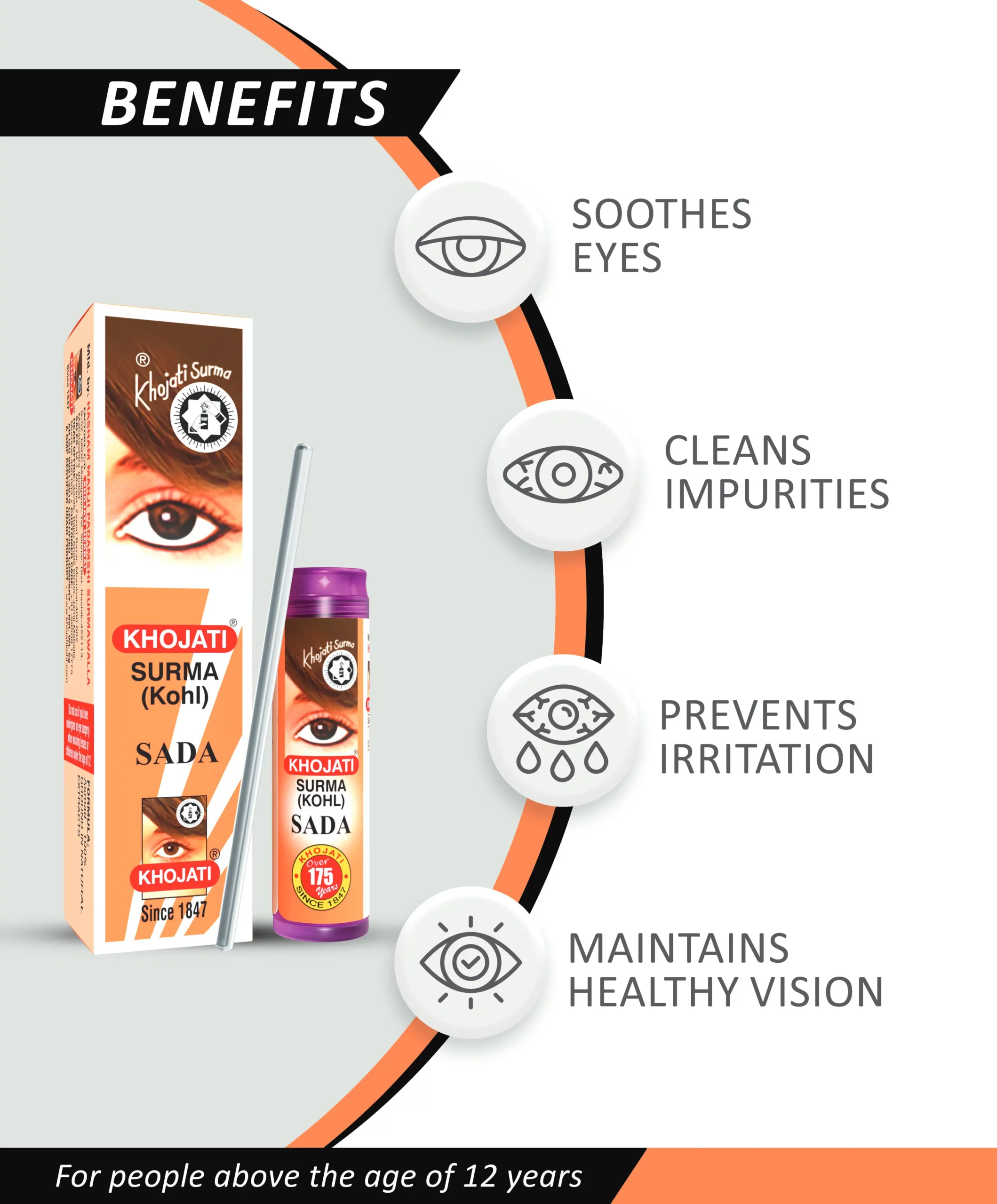 KHOJATI SURMA SADA (5gms) - Image 2