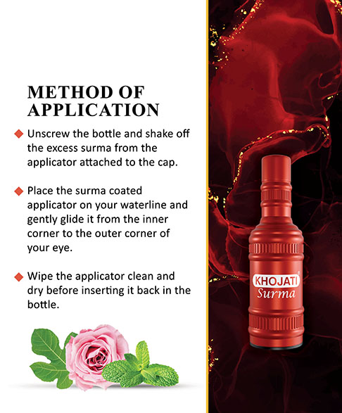 KHOJATI SURMA ISMID SPECIAL RED BOTTLE 4gms - Image 3